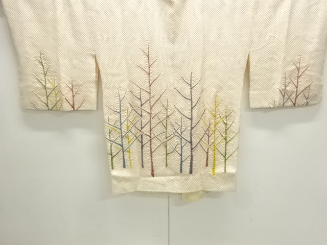 JAPANESE MICHIYUKI COAT / ALL SHIBORI / TREES